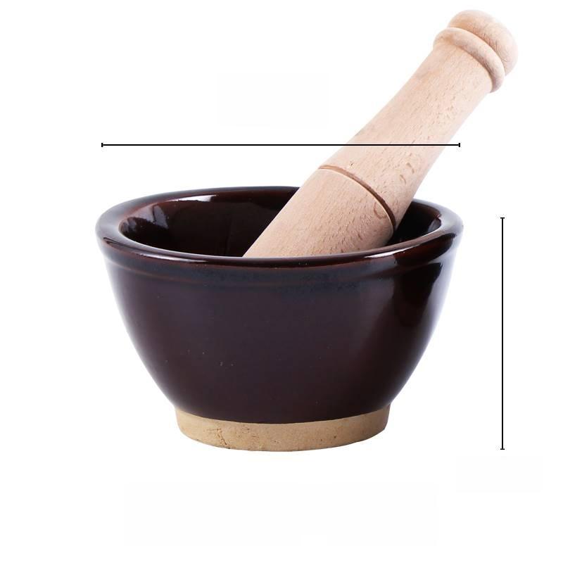 

Traditional Anren Pepper Mortar Home Use Garlic Paste inder Old Sle Hot Pepper Bowl Large Salthill Kitchen Tool