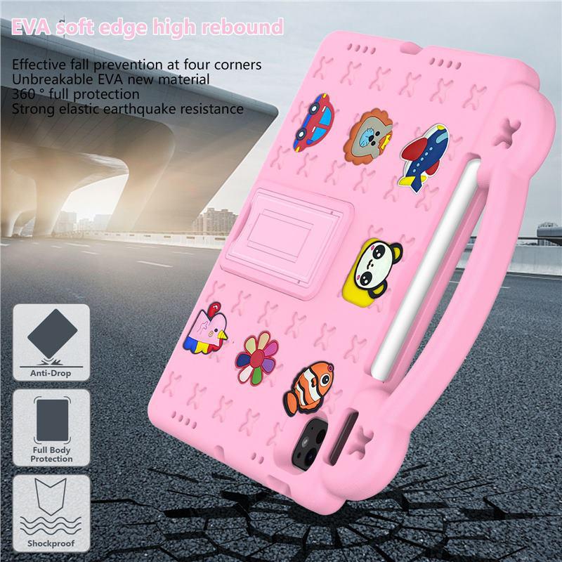 iPad Air 11 (2024/2025) Kids' Cartoon Stand Style Drop-Proof Case