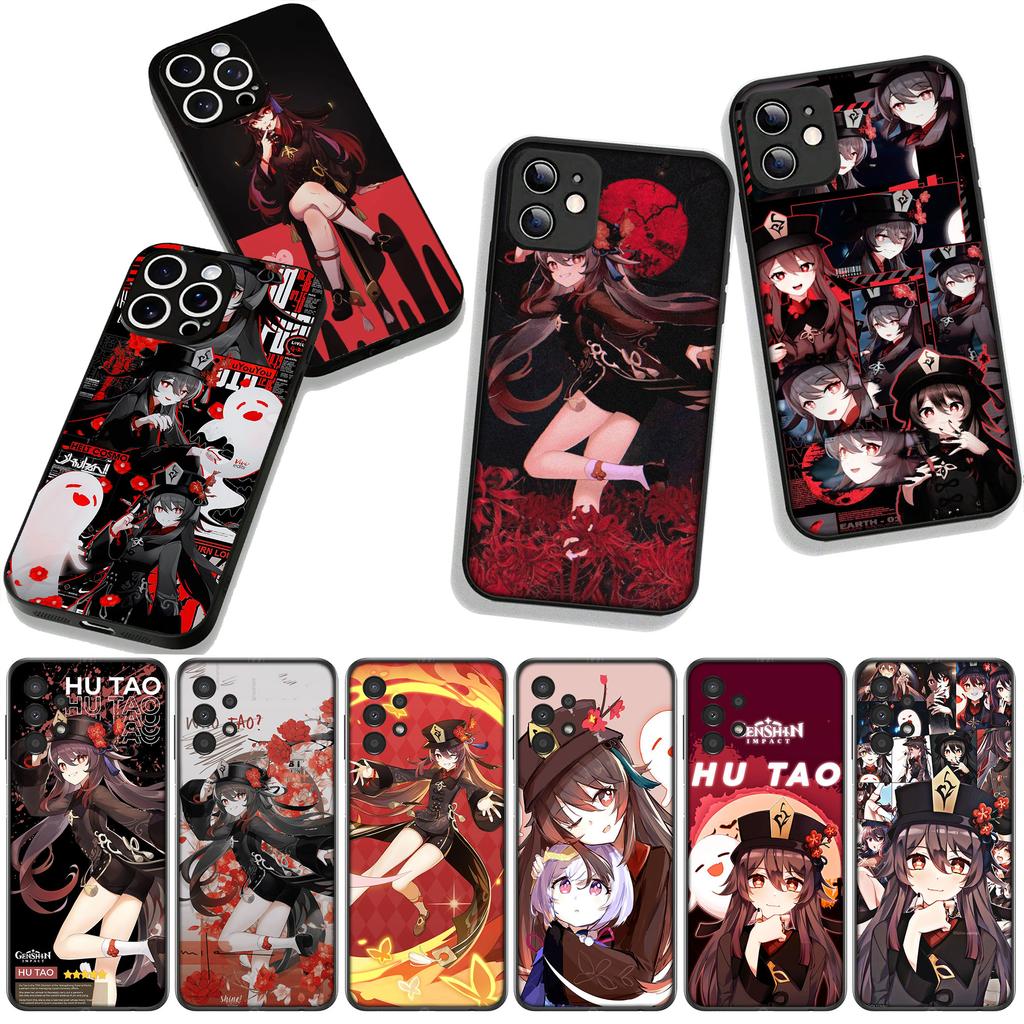 Genshin Impact Hu Tao HuTao Phone Cover Case for Xiaomi Redmi Note 15 11 9 10 Pro Plus A5 9A 9T 10A 10C 9C NFC 15C 8T Casing
