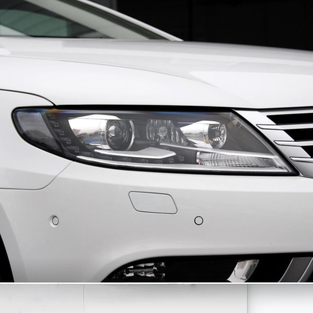 Carcasă Spate Far Compatibilă Volkswagen New CC 2013-2018, Plastic Negru Bază Inferioară Față Carcasă Lampă.