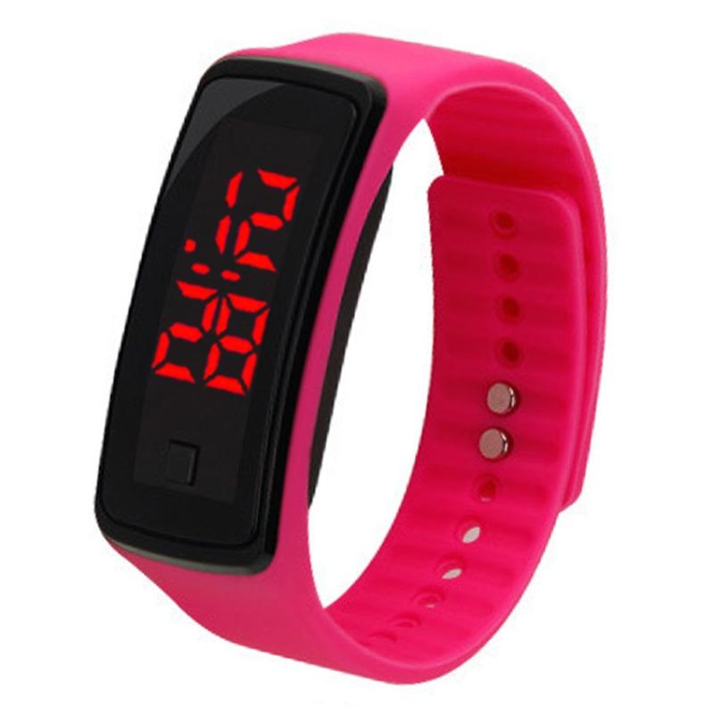 Fashion Sports Second-generation Led Watch for Boys and Girls, Children's Sunglasses, Electronic Bracelet, Silicone Gift, Electronic Watch
