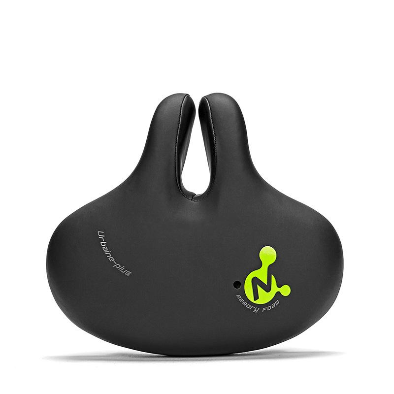

New bicycle noseless seat cushion mountain bike saddle comfortable shock-absorbing seat cushion bicycle outdoor riding accessories saddle флуоресцентный зеленый