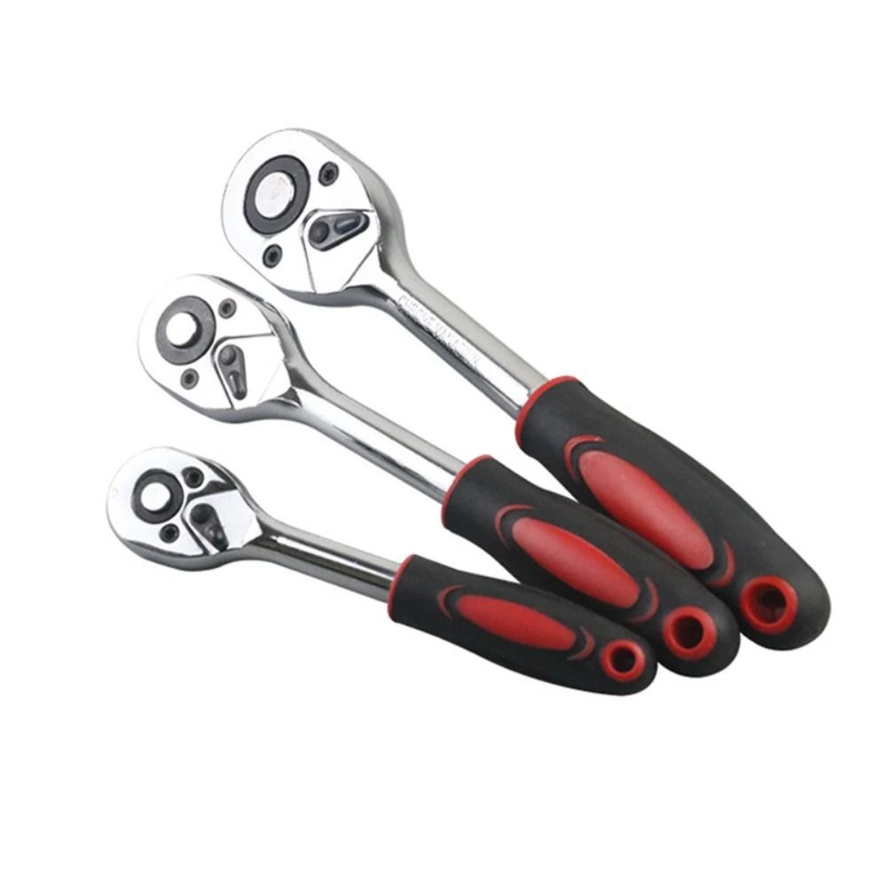 

24 Tooth Drive Ratchet Socket Wrench Ratchet Spanner Auto Repair Hardware Tool 1/4