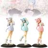 Stunning Pvc Rem And Ram Figurines From Rezero Anime With Captivating Design