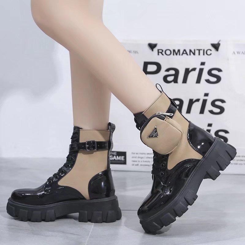 Moda británica Botas de mujer Trifle Bottom Short Tube con bolsa lateral  Antideslizante de mujer Botas Martin impermeables comprar a buen precio —  entrega gratuita, reseñas reales con fotos — Joom