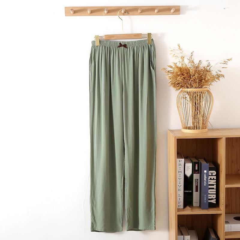 

Женские летние леггинсы и повседневные домашние брюки из хлопка и шелка XXL