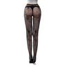 Sex underwear lace transparent suspenders net socks black sexy free waist fishing net stockings non-slip garters Europe and America