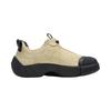 Li Ning Abrasion Resistant Breathable Height Increasing Low top Casual Shoes Unisex Plain Khaki AZGV095-3