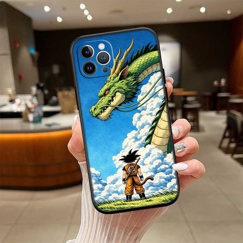 RE26 Dragon Ball Goku New High-End Shell Phone Case for Redmi Note 8 9 Pro Max 9S 9T 9C NFC 8T 8A 10A A4