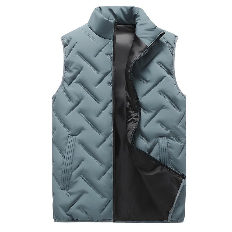 Men's Autumn and Winter Loose Sleeveless Warm  Jacket