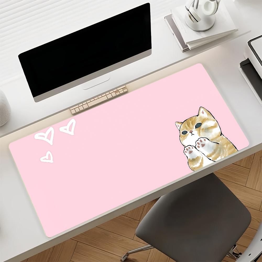 Cartoon cute M-Mofusand Mouse Pad Square Office Gaming Desk Mat Waterproof Non-Slip Rubber Decorative