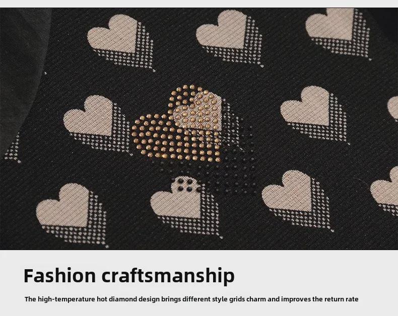 Spring 2023 Printed Collared Tops for Women - Long Sleeve, Plus Size, Middle-Aged Mom's T-Shirts