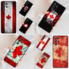 Canada Flag SOFT Cell Phone Case for Samsung Galaxy S26 Ultra S25 S24 S23 S22 S21 S20 Note10 Cover
