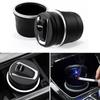 1 Pieza Nuevo Cenicero de Coche Contenedor Taza de Almacenamiento de Basura Monedas Cenicero para Cigarros Para Nismo Nissan Qashqai Juke X-Trail Patrol Navara Tiid