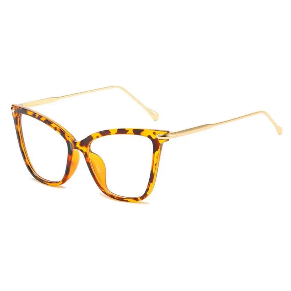 Fashion Cat Eye Womans Reading Glasses Prescription Lens Oversized Women Transparent Glasses Elderly Readers Eyeglasses Frames