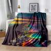 Weiche Bunte Kieselsteinweg Überwurfdecke Naturinspiriertes Design für Zuhause Schlafzimmer Bett Sofa Abdeckung Kinder Neuer Stil