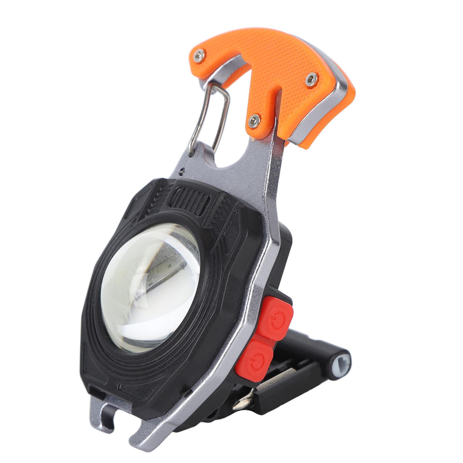 

Мини-фонарик Многофункциональный Маленький светодиодный фонарик Оранжевый 6 режимов освещения Маленький фонарик для дома