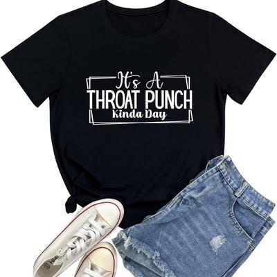 BLACKOO Women Funny Tshirts Graphic Cute Tees