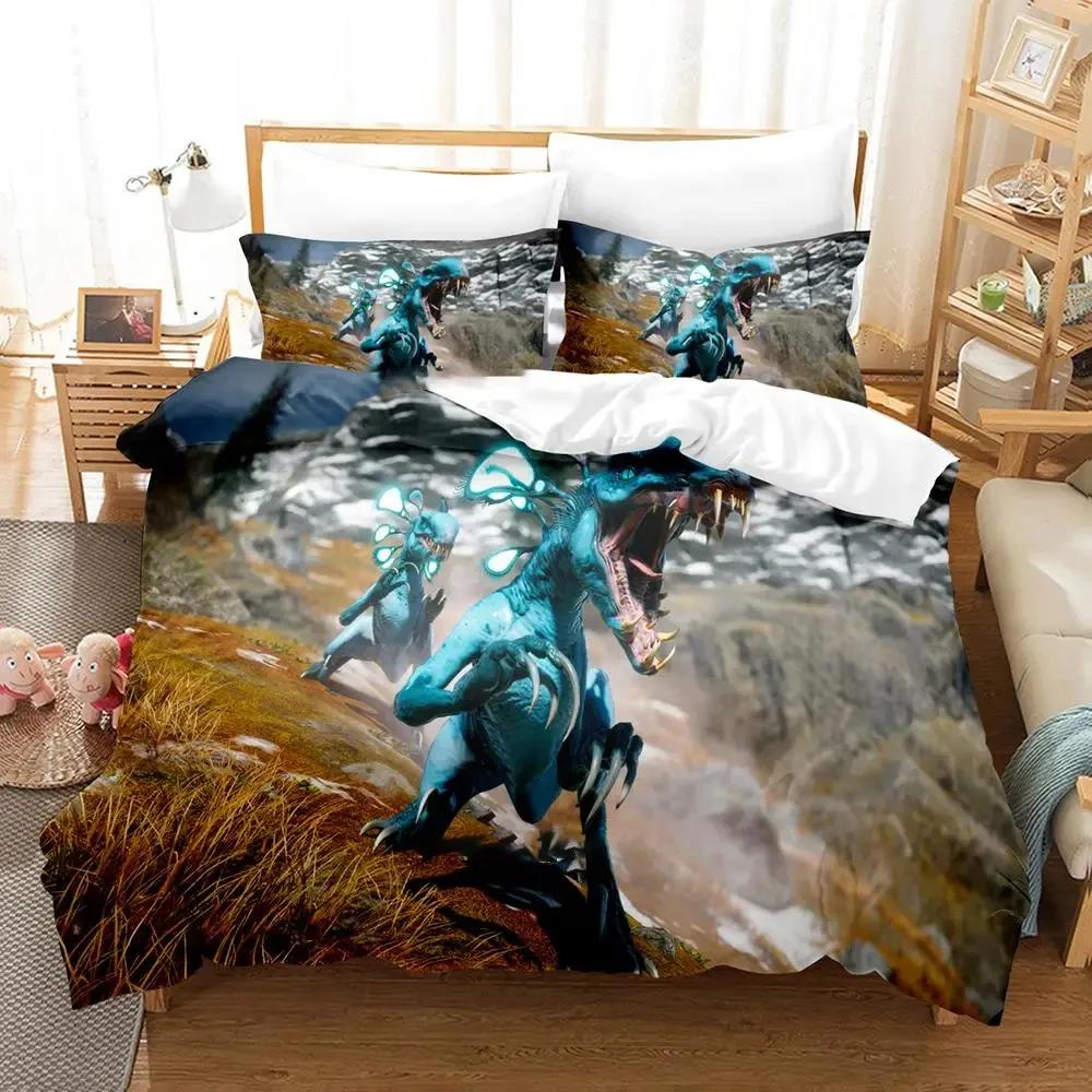 

Game Second Extinction Bedding Set Duvet Cover Bed Set Quilt Cover Pillowcase Comforter King Queen Size Boys Adult Bedding Set EU single(135x200cm)
