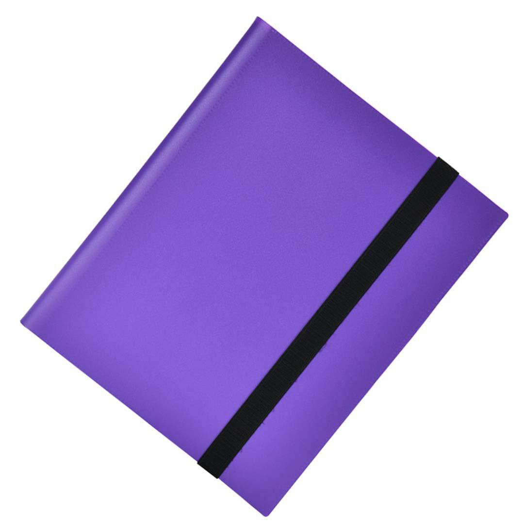 

В наявності: Альбом для карток покемонів формату А4 з дев ятьма кишенями для маленьких карток та колекцій Ультрамена фіолетовий