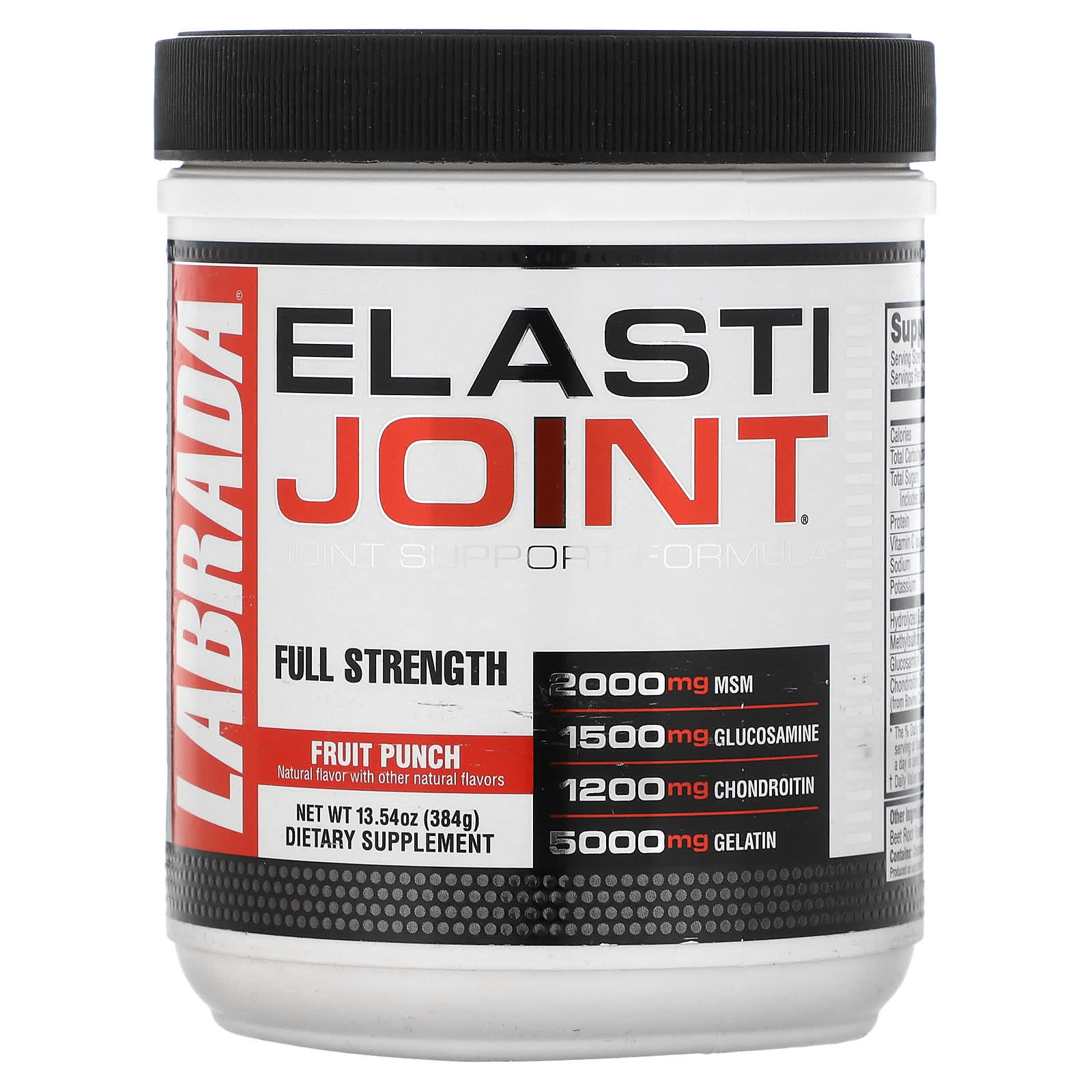 

ElastiJoint, Joint Support Formula, Fruit Punch Flavor, 13.54 Oz (384 G)
