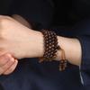 Vietnam Nha Trang Purple Agarwood Unisex Bracelet - Natural Wild Sinkwood Buddhist Prayer Beads, 108 Beads