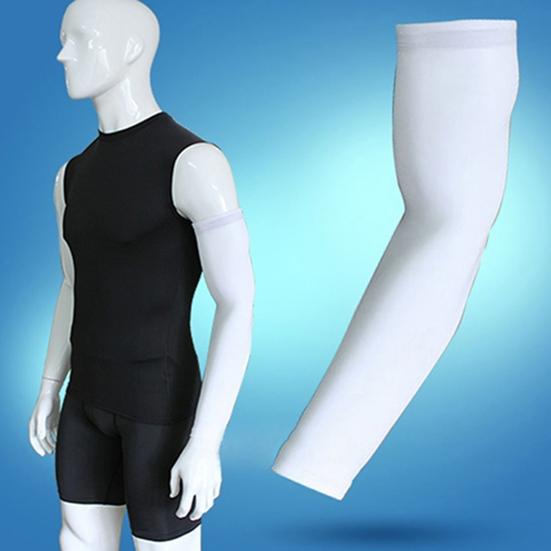 1 Pièce Manchon de Bras Confortable Élastique en Nylon Manchon de Bras de Sport d'Extérieur pour le Sport