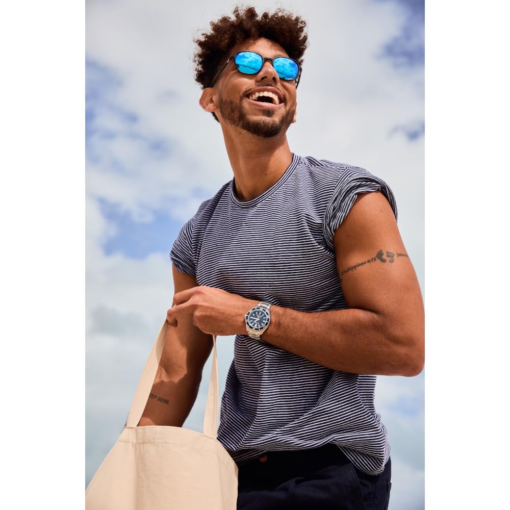 Citizen Watches One Size Silver Men's BN0191-55L Eco-Drive