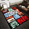 Grand Theft Auto III Graphic Design Rug Non-slip rug suitable for living room and bedroom sofas.