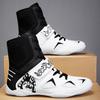 New Wrestling Shoes Men's and Women's Free Fighting Boxing Non-slip, Wear-resistant and Shock-absorbing Indoor Fitness Comprehensive Training Shoes