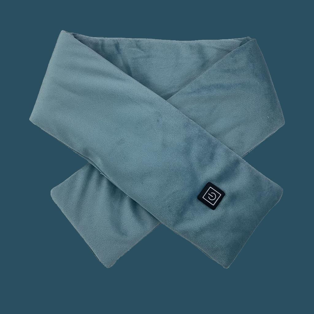 Winter Heated Neck Warmer USB Rechargeable Women Men Neck Warmer 3-level Heated Warm Shawl Neck Support Warm Bib Heated Scarf