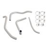 Silicone Radiator coolant Hose For Honda NX400 NX500 CB500 CB500F/X/R White