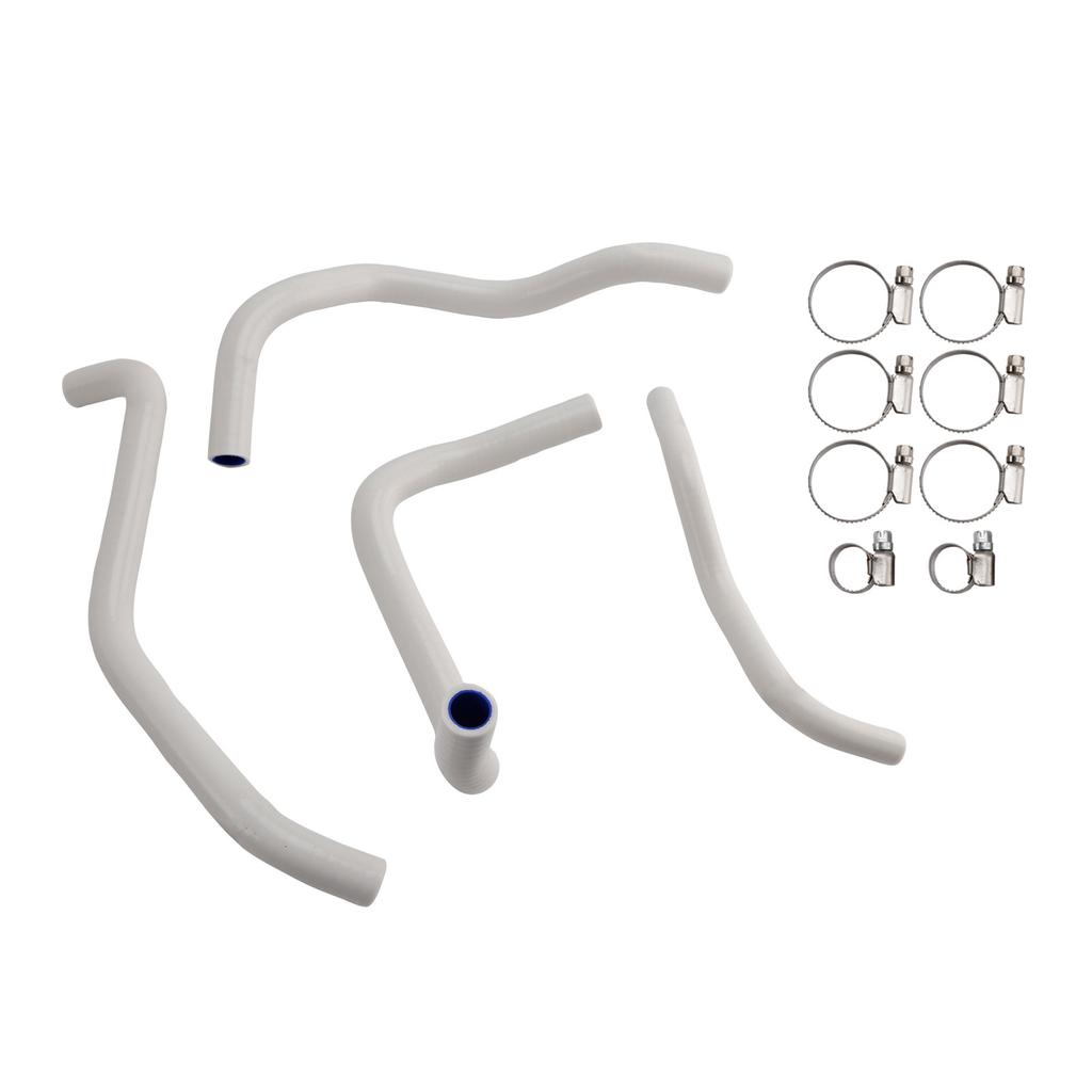 Silicone Radiator coolant Hose For Honda NX400 NX500 CB500 CB500F/X/R White