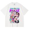230 g/m² 100% Baumwolle Dandadan V22 Momo Seiko Druck Unisex Schweres Baumwoll-T-Shirt