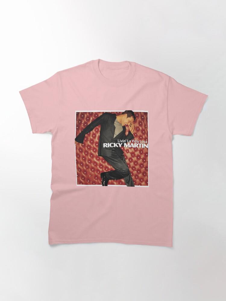Ricky Martin Ricky Martin livin la vida loca Classic T-Shirt