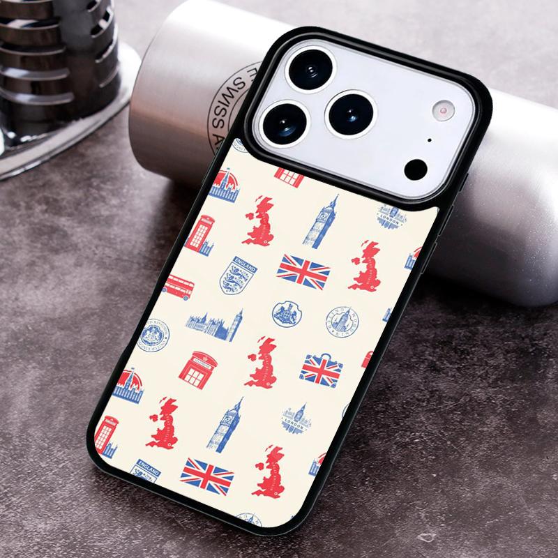 London Bus England Big Ben Phone Case for iPhone 17 16 15 Pro Max Air 14 13 12 11 Plus Shockproof Capa Cover
