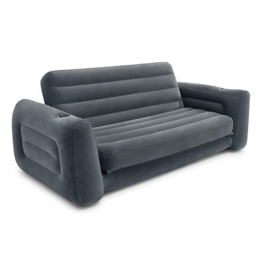 Inflatable Foldable Sofa Lazy Chair Thickened Double Bed for Home Nap Lounge Comfortable