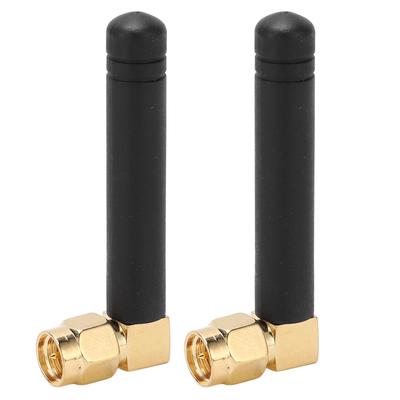 2pcs WIFI Antenna SMA Male Inner Needle 315MHz 3DBI Waterproof 50W 360 Degrees  Rotatable Joint Network