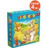 Pædagogisk legetøj Kat Mus Grand Race Pegasus PG66003-3 brætspil Sugoroku småbørn børn 4 år