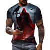 Edgy Gothic Fantasy Graphic Men's Short-Sleeve T-Shirt