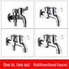 TLXT Dual-Use Washing Machine & Mop Faucet