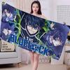 Hot Anime B-BLue L-Lock Microfiber Printed Beach Towel Mountain Climbing Yoga Beach Swimming Running Absorbent Soft Towel