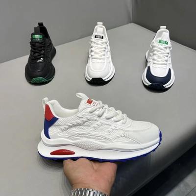 Men's Casual Sneakers Breathable Sports Casual Mesh Soft Sole Anti Slip Outdoor Running Shoes Fashion Trendy Tenis Masculino