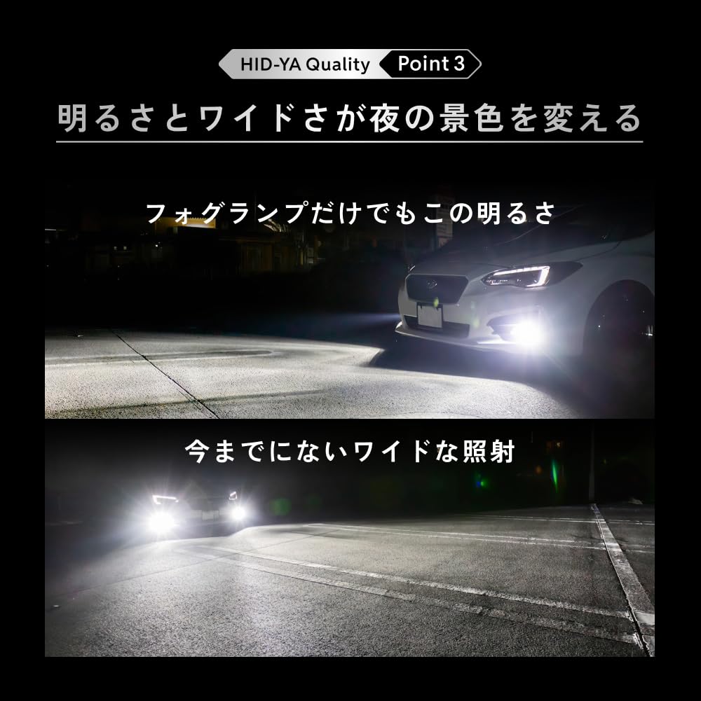 HID Shop H7 LED Headlight 49600cd (Candela) Explosive White Vehicle