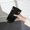 Warm Touch Screen Gloves Full Finger Driving Mittens New Full Finger Gloves  Cycling Driving