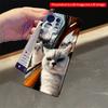 2DFlat Samsung Phone Case White Cats Car Window Selfie Applicable To Galaxy S22 S23 S24 S25ULTRA S26 A12 A13 A14 A15 A16