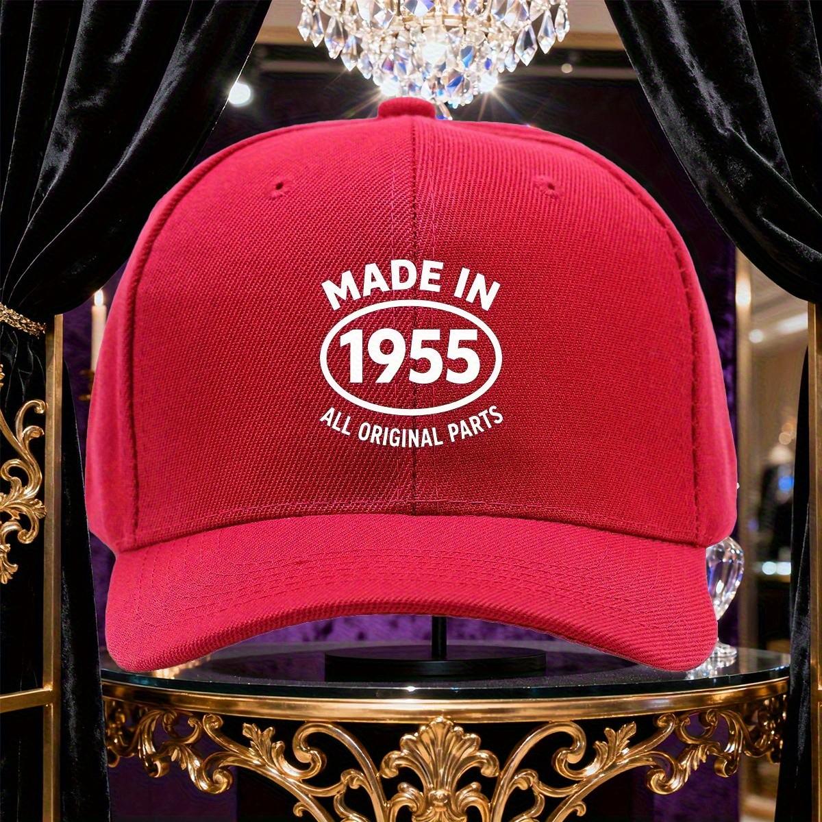 Made in Baseball Cap th Birthday Gift Age Anniversary Gift Baseball Hat One Size