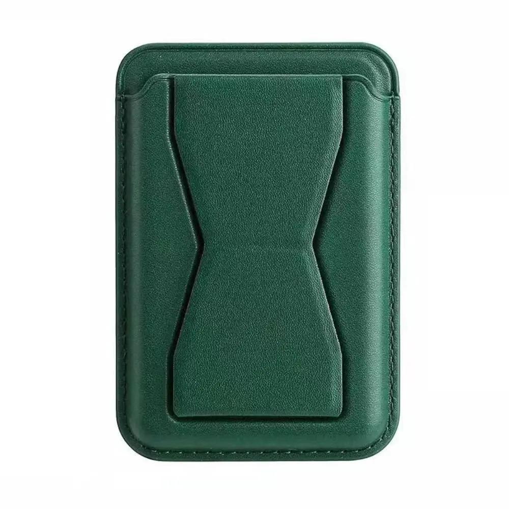 For Magsafe Wallet Phone Card Holder Safety Accessories Card Bag Anti-theft Leather Phone Card Bag for iPhone 15 14 13 ProMax