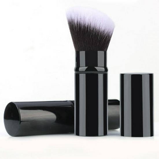 New Portable Retractable Makeup Brush - Multifunctional Blush & Powder Tool