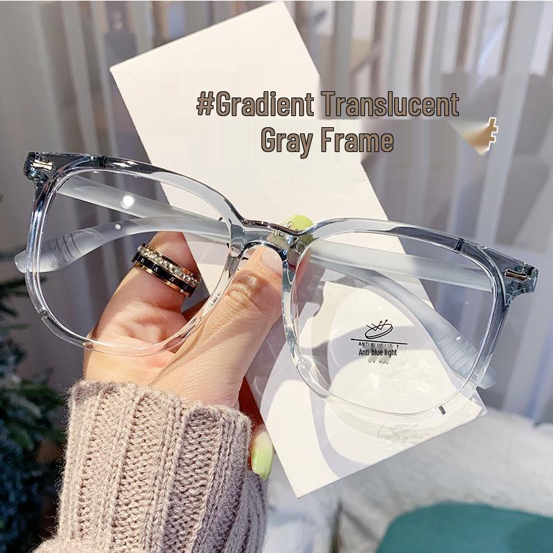 Ultra-Light TR Anti-Blue Light Women s Glasses, Bare-Faced Internet Celebrity Style, with Prescription Option. Anti-blue Light
